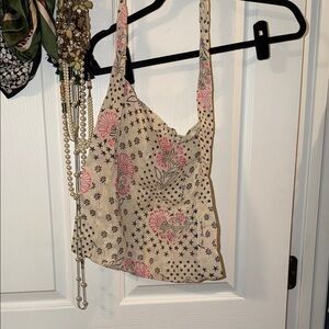 Free people linen tote